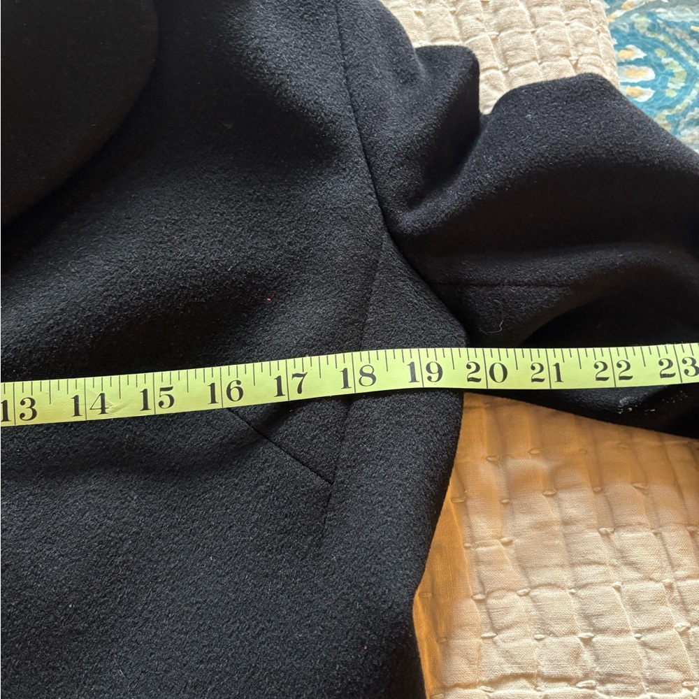 Celine Black Double-Breasted Coat - Picture 5 of 10